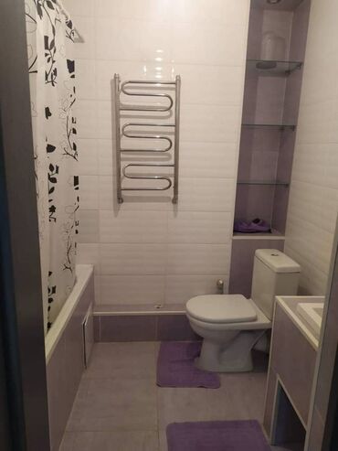 сдается 2 комнатная квартира в джале: 2 комнаты, 49 м², Элитка, 4 этаж, Евроремонт