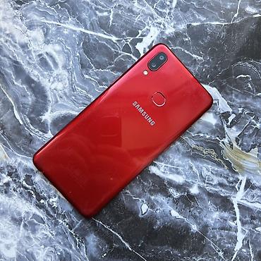 galaxy folder: Samsung Galaxy A10s, Б/у, 32 ГБ, цвет - Красный, 2 SIM — 1