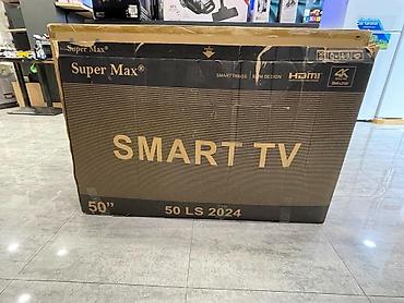 Televizor Supermax 127ekran smart 4K 🔥 SUPER MAX 50LS — BÖYÜK EKRAN lalafo.az -da Televizor Supermax 127ekran smart 4K 🔥 SUPER MAX 50LS — BÖYÜK EKRAN