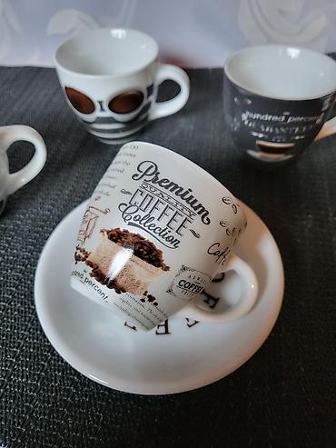 Kuhinjski setovi: Solje nove,vintaz za kafu. Pakovanje solja za kafu,porcelanske sa — 8