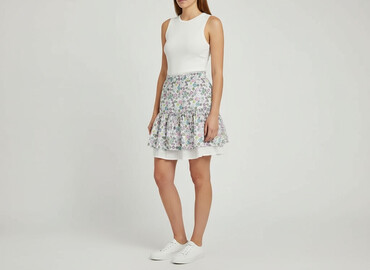 plisowane spódniczka: Spódnica damska, rozmiar S