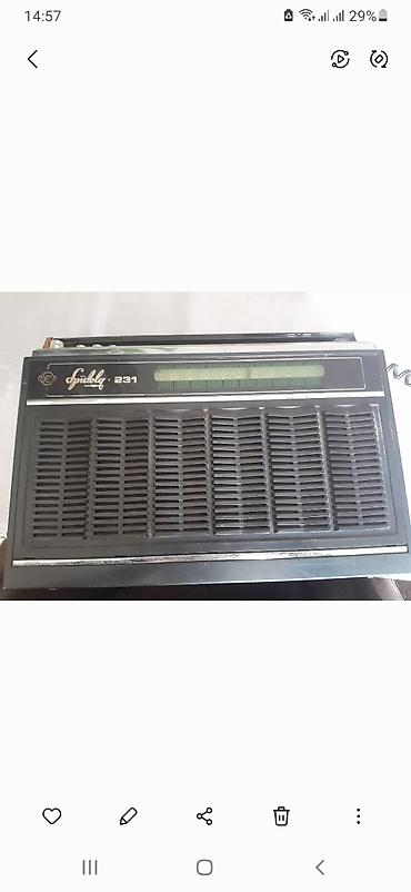 radio ssr: Spidola 231 tranzistorlu radiopriyomnik - Model: Spidola 231 — 1