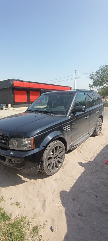 range rover: Продаю Range Rover Sport 2.7 дизель, Черный на черном, Машина