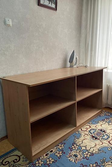 Стол-стеллаж длина 150см, ширина 65см, высота 80см Под игрушки, книги at lalafo.kg Стол-стеллаж длина 150см, ширина 65см, высота 80см Под игрушки, книги