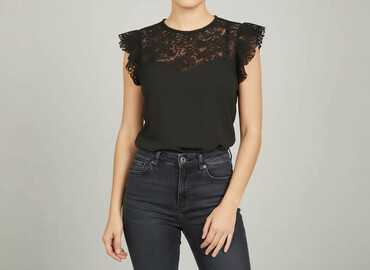 bluzki pod marynarkę plus size: Shein, Bluzka damska, rozmiar S