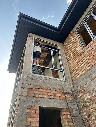 construction: На заказ Каркасная перегородка, Для офиса, Бронированное стекло, Монтаж, Демонтаж, Бесплатный замер — 5