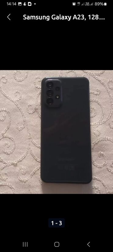 samsung galaxy a100: Samsung Galaxy A23, 32 GB, rəng - Boz, Sensor, Barmaq izi, İki sim kartlı