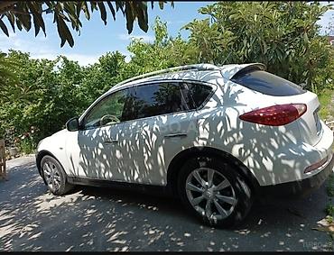 prado arxa stop: Infiniti EX seriyası krossover – ağ rəng, 5 yerlik, AZ dövlət nömrə — 1