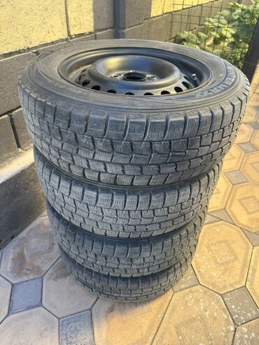 шина 14 с: Дөңгөлөктөр монтажда 195 / 65 / R 15, Кыш, Комплект, Жеңил унаалар, Темир, тешиктери - 5