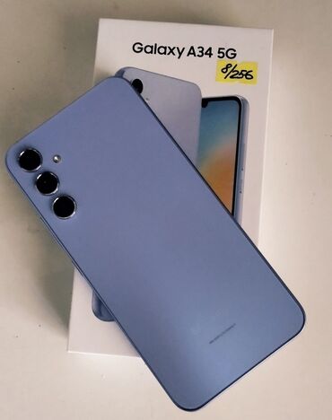 мобильные телефоны редми 9: Samsung Galaxy A34 5G, Б/у, 256 ГБ, 2 SIM