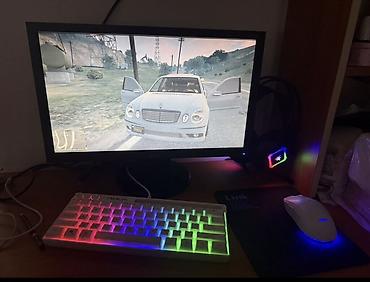 Игровой пк Монитор самсунг Беспроводной мышка acer белый с