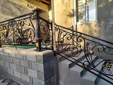 Изготовление перил: Изготовление перил Материал: Кованное железо, Наружные, Бесплатный замер — 9