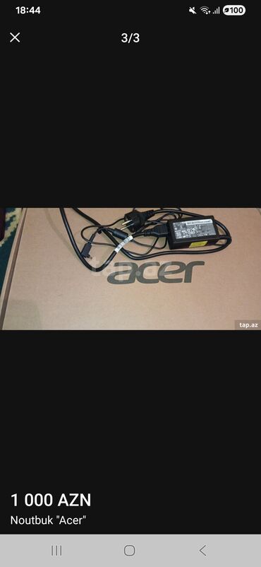 Planşetlər: Acer