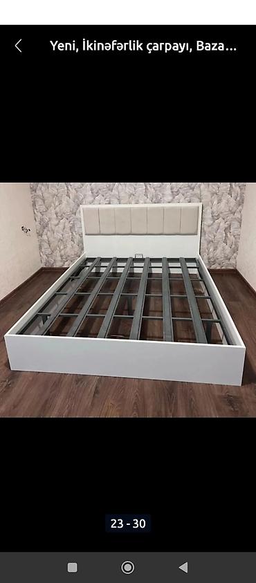 Çarpayılar: Yeni, İkinəfərlik çarpayı, Bazasız, Matras ilə, Siyirməsiz, Azərbaycan — 4