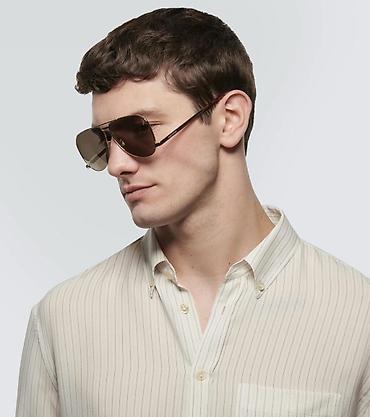 eynək qabı: Saint Laurent SL 690 DUST 004 Günəş Eynəyi Original Saint Laurent — 4