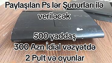 PlayStation konsolları və aksesuarları - PS3 Super Slim – 500 GB