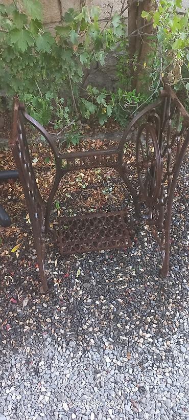 qedimi pullar: Məhsul: Dikiş maşını üçün çuqun ayaq pedallı altlıq (treadle baza) — 4