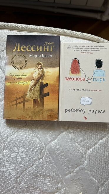 informatika qayda kitabi pdf: Doris Lessingin "Marta Kvest" və Rainbow Rowellin "Eleanor və Park"