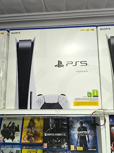 ps5 qolu: Ps5 az islenmis, bir original pultla. 
Ps4+3 xbox barter var — 2