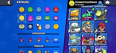 siniy traktor oyuncaq: Brawl Stars hesabı – inkişaf etmiş, hazır oyun profili - Kupa sayı — 5