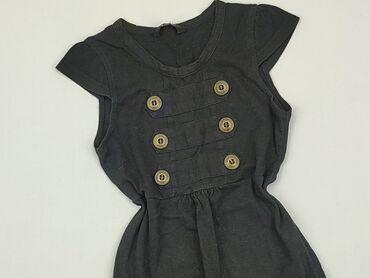 sukienka czarno beżowa: Sukienka, 9 lat, 128-134 cm, stan - Dobry