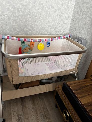 ana ata ogul sekilleri: Kidilo yan-beşik (co-sleeper) – tənzimlənən hündürlüklü, yüngül — 2