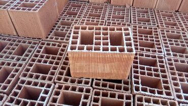 Metal məhsulları: Keramik boşluqlu bloklar - Material: yüksək keyfiyyətli bişmiş