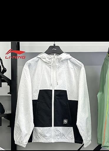 mn m: Ветровка Li-Ning с капюшоном и полной молнией. Размер не подошло - — 1