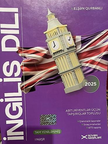 Məhsul: “İngilis dili – Abituriyentlər üçün tapşırıqlar toplusu