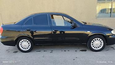 oka satışı: Nissan Almera Classic sedan – qara rəng, 4 qapı, 5 yerlik. Texniki — 3