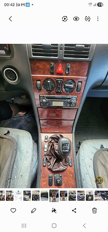 мерс clk: Mercedes-Benz E-Class: 2000 г., 2 л, Механика, Бензин, Седан — 6