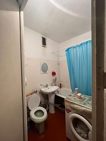 бишкек старый толчок: 1 комната, 33 м², Аламедин-1 мкр 105 серия, 2 этаж, Старый ремонт — 5