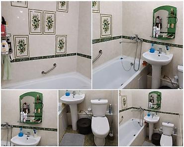 flat osh: 1 комната, 1 м², 6 мкр 104 серия, 1 этаж — 2