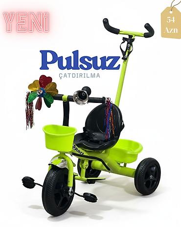 Velosipedlər: 🚲 3 Təkərli Uşaq Velosipedi AY-616 👶 Körpəniz üçün rahat və — 5