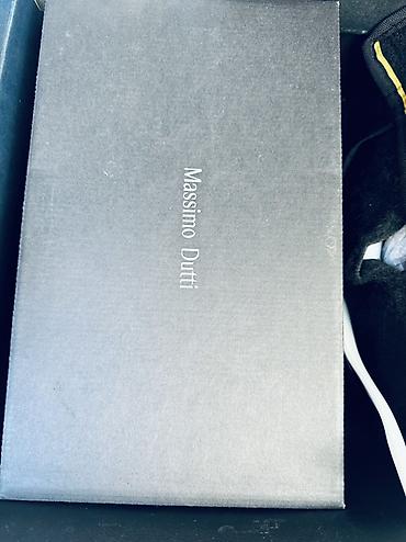 ideal parfumeriya: Massimo Dutti, Ölçü: 42, rəng - Qara, Yeni — 1
