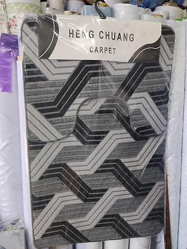 Коврик набор HENG CHUANG Carpet - Набор ковриков для ванной/туалета at lalafo.kg Коврик набор HENG CHUANG Carpet - Набор ковриков для ванной/туалета