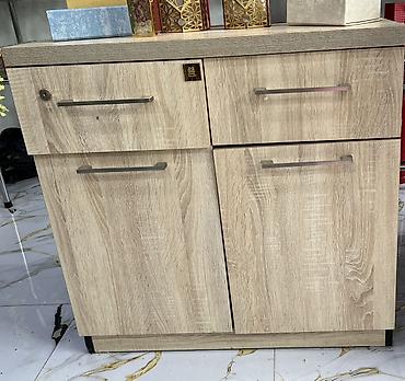 kassa ceki: Mağaza kassası / resepsiyon masası - Dizayn: Açıq palıd rəngli LMDP — 6