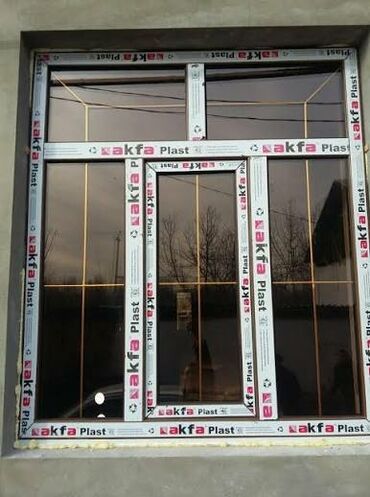 штора гирлянда на окно: Буюртмага алюминий терезелер, Балкон, Акы төлөнүүчү орнотуу, Бөлүп төлөө жок