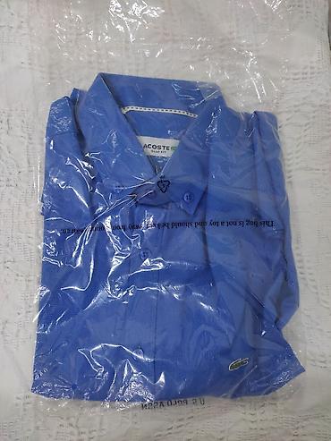 Рубашки: Мужская рубашка, S, M, L, Lacoste, Новый, Самовывоз — 1
