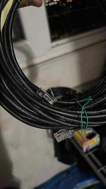 Модемы и сетевое оборудование: Патч-корд Ethernet, витая пара Cat5e, разъёмы RJ45 с защёлками. от 100 — 7