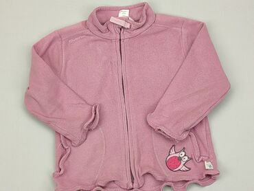 fioletowy sweterek z guzikami: Bluza, 1.5-2 lat, 86-92 cm, stan - Zadowalający