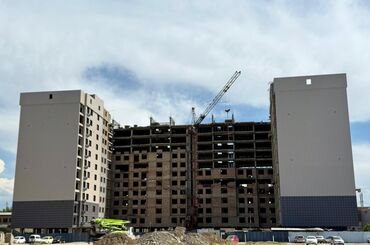 долгосрочная аренда квартир политех: 2 бөлмө, 58 кв. м, Элитка, 5 кабат, ПСО (өзү оңдоп түзөтүп бүтүү үчүн)