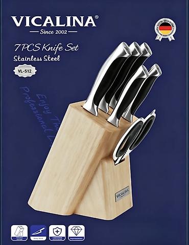 teh: 🔪 Набор кухонных ножей VICALINA — 8 предметов за 3990 сом! Когда на — 4