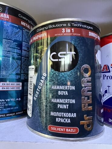 клей для обоя: Молотковая краска CST Rustguard "3 в 1" предназначена для защиты
