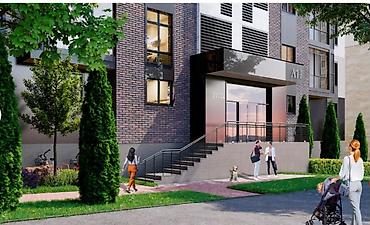new city: 1 комната, 43 м², АУЦА Элитка, 6 этаж, ПСО (под самоотделку) — 3