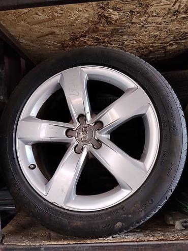 титан диск 15 ауди: Диск Audi с шиной 245/45 R18 - Оригинальный литой диск Audi, 5 спиц — 1