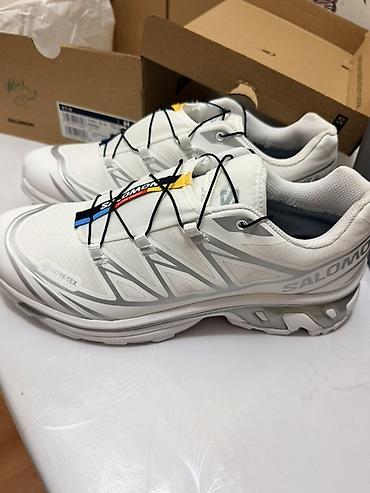 мембрана gore tex: Мужские кроссовки, 42.5, 43, Salomon, Новый, цвет - Белый, Бесплатная доставка, Платная доставка — 3