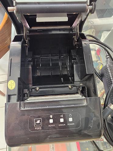 etiket printeri: X printer satılır az işlənmiş, hal hazırda işləkdir. 35azn — 2