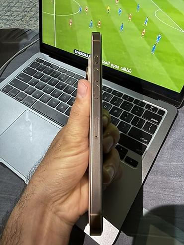 Apple iPhone: IPhone 16 Pro Max, Б/у, 256 ГБ, Золотой, Кабель, 93 % — 6