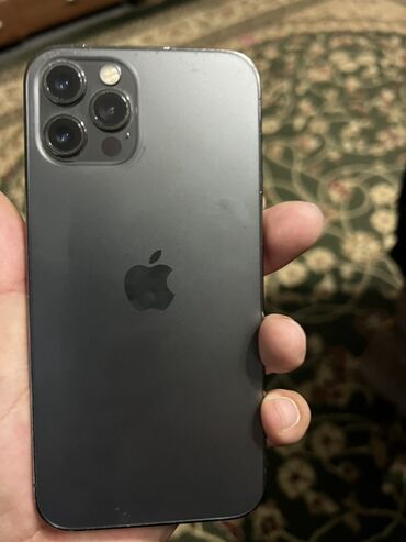 талас телефоны: IPhone 12 Pro, 128 ГБ, Графит, 79 %